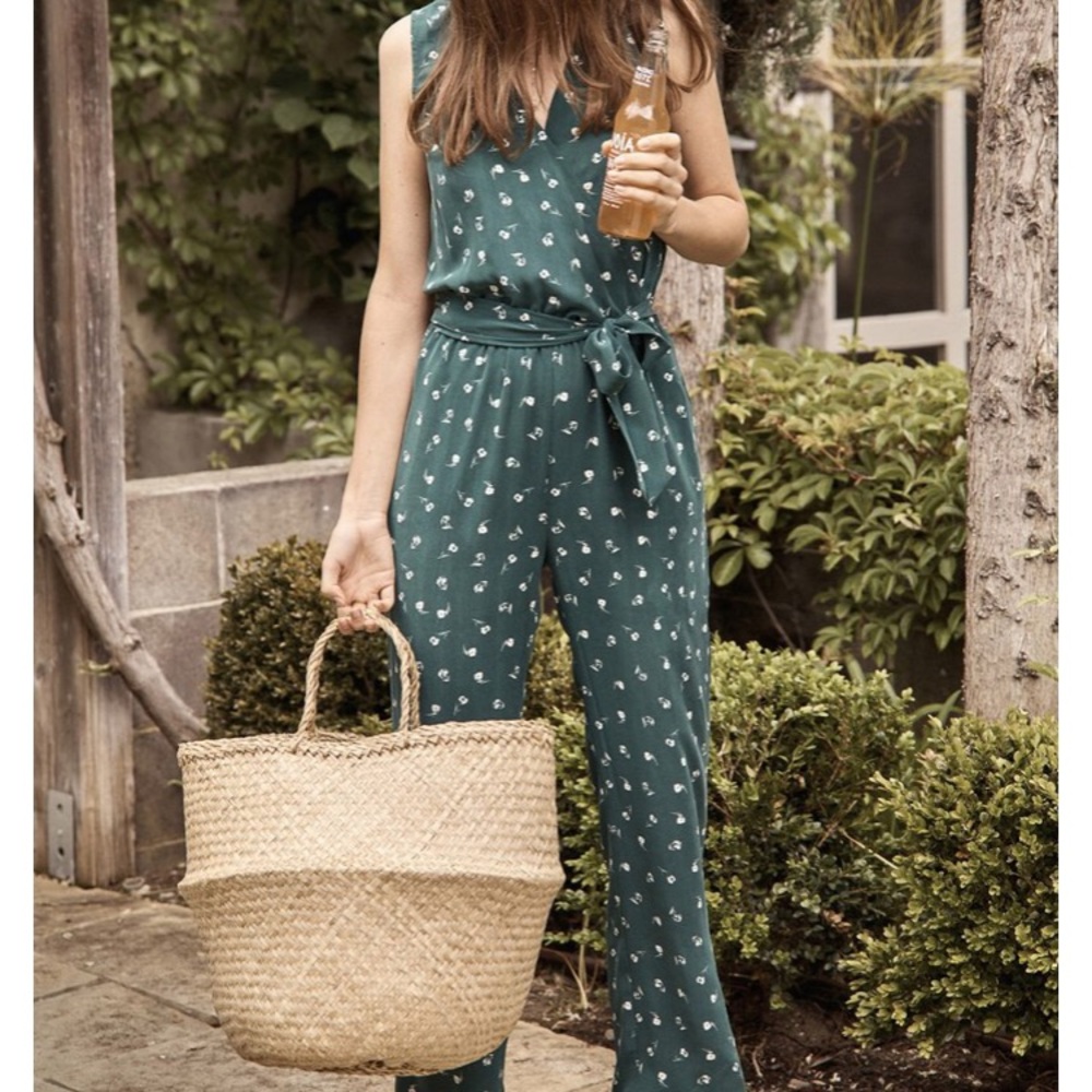 Amour Vert Belen Jumpsuit in Left Bank Floral